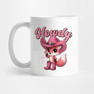 Howdy Foxy Lady Cowgirl Mug